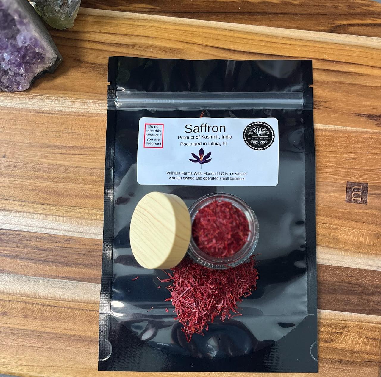 Organic Kashmir Saffron - Valhalla Farms West Florida LLC