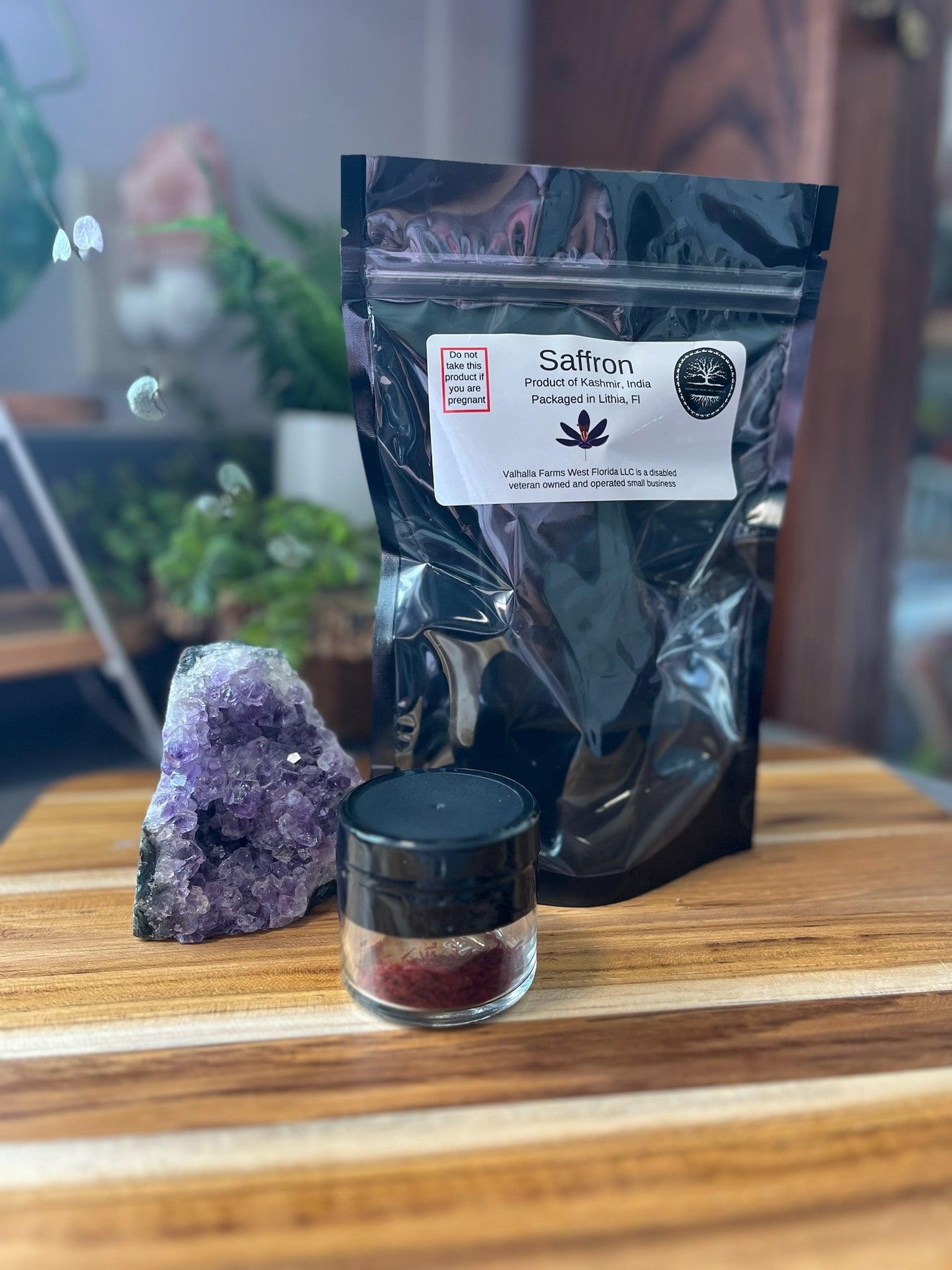 Organic Kashmir Saffron - Valhalla Farms West Florida LLC