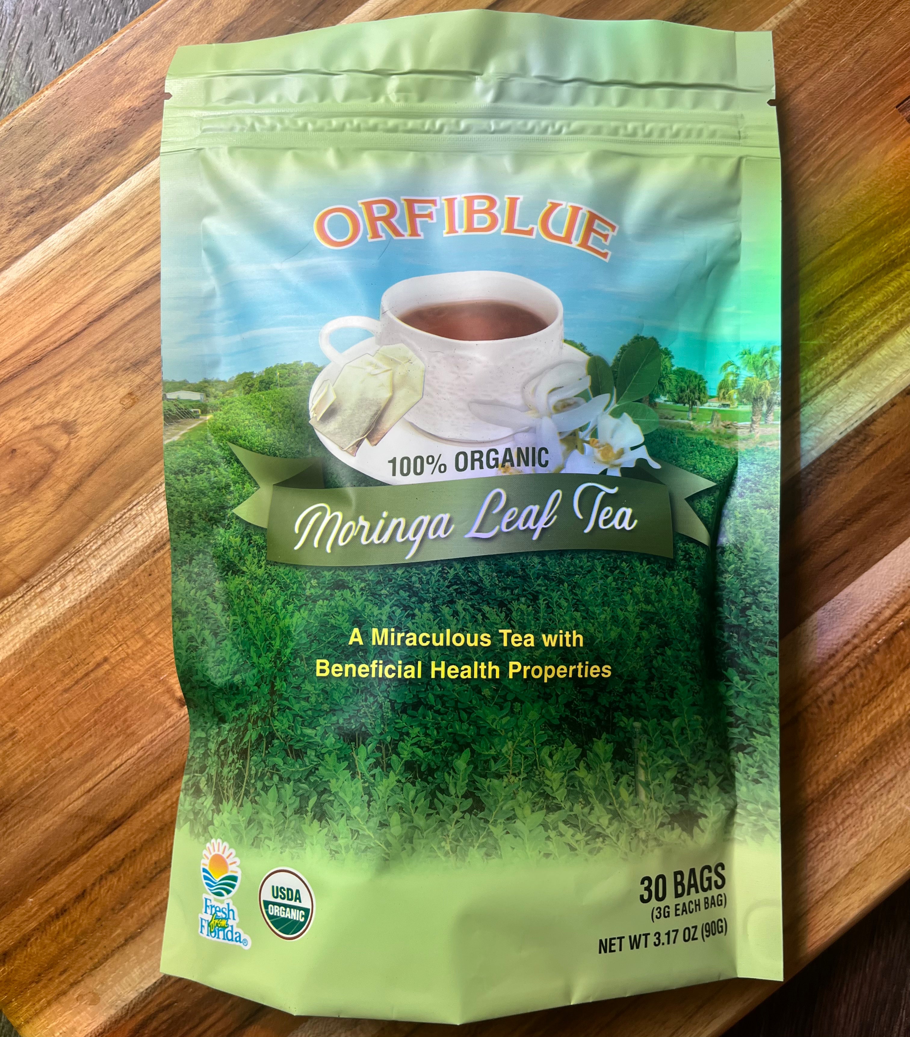 Organic Moringa Leaf Tea