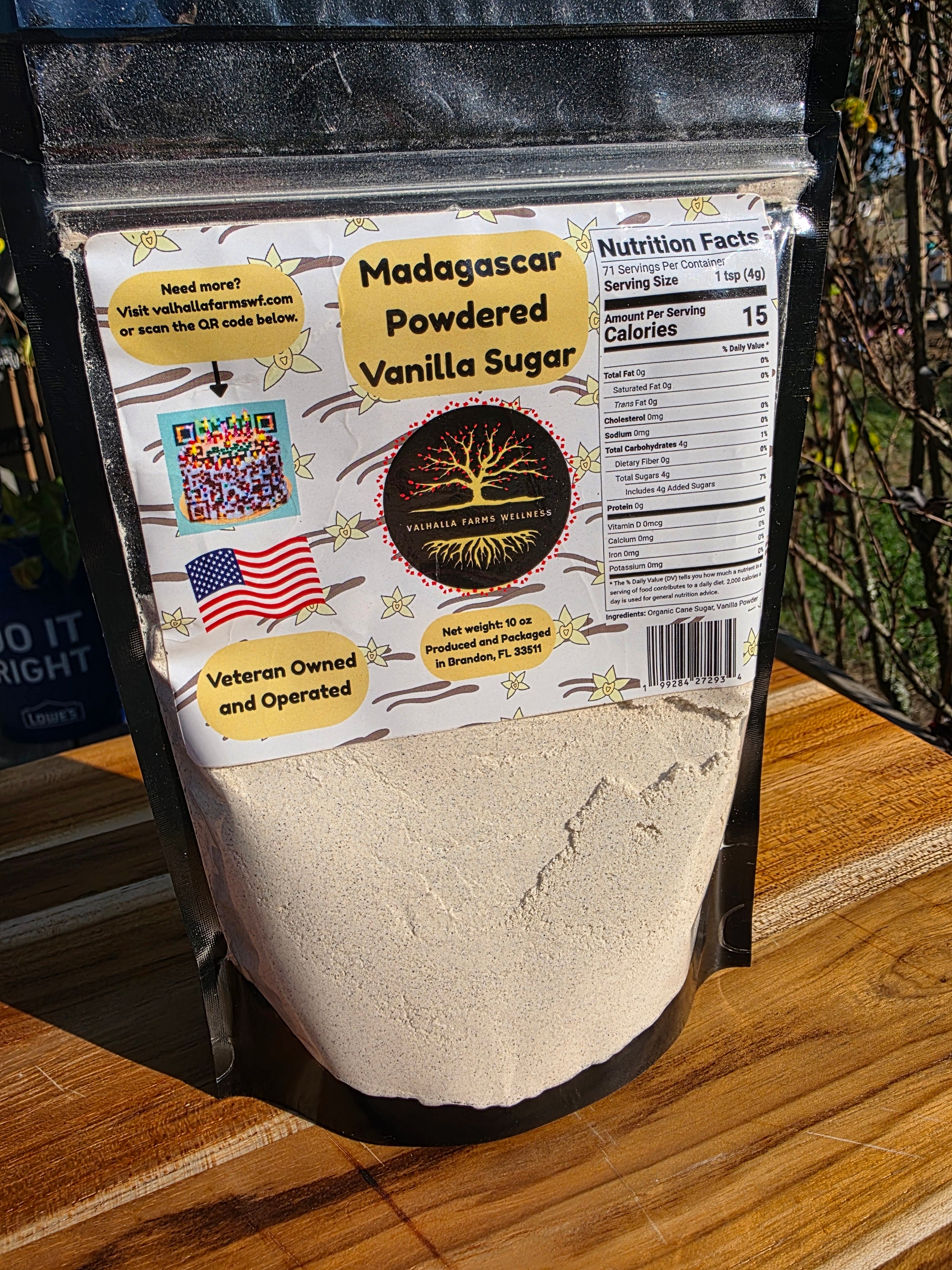 Madagascar Vanilla Powdered Sugar