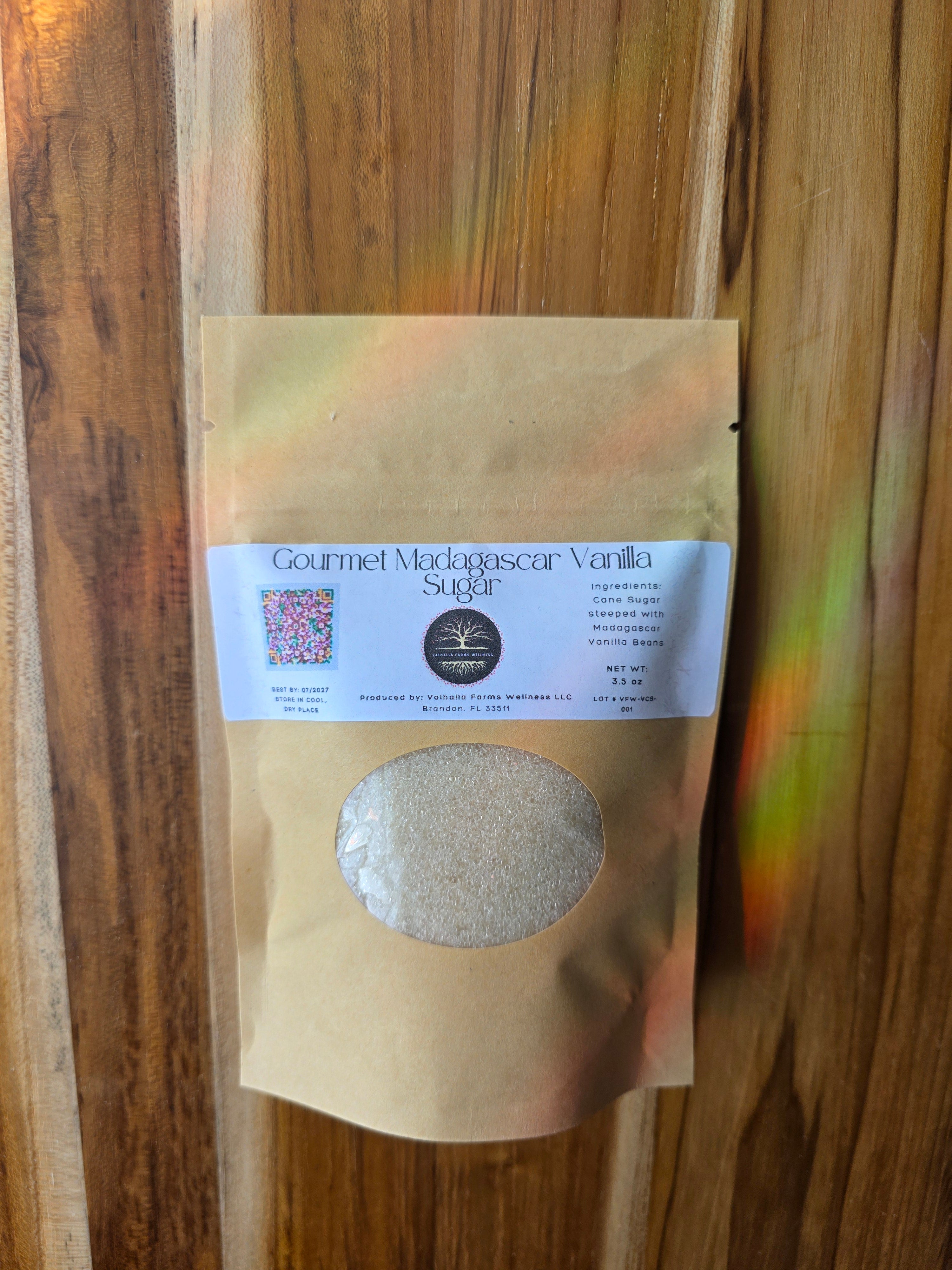 Gourmet Madagascar Vanilla Cane Sugar