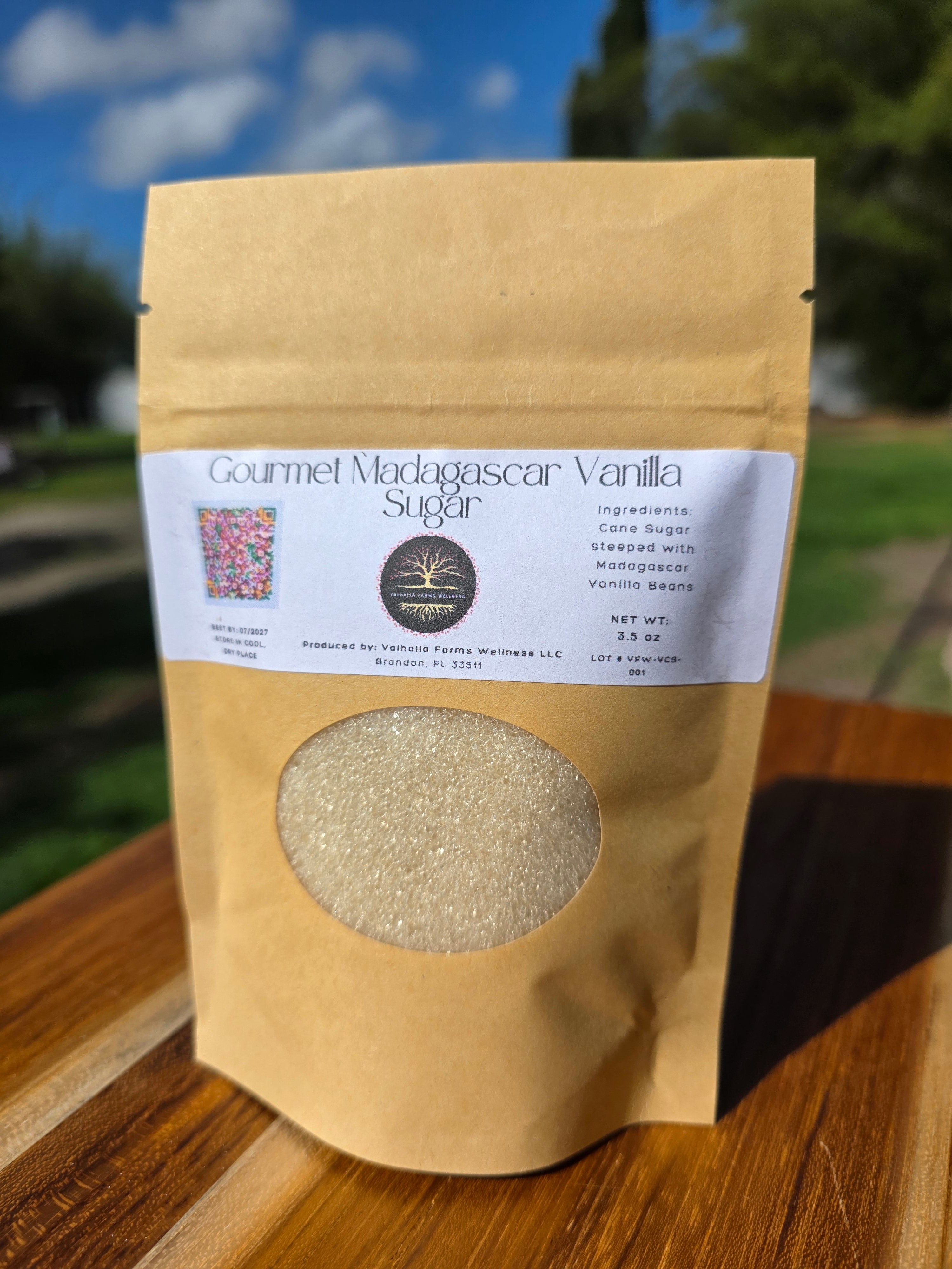 Gourmet Madagascar Vanilla Cane Sugar