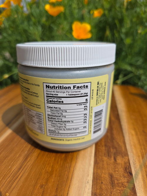 Organic Insulina Leaf Powder 8 oz