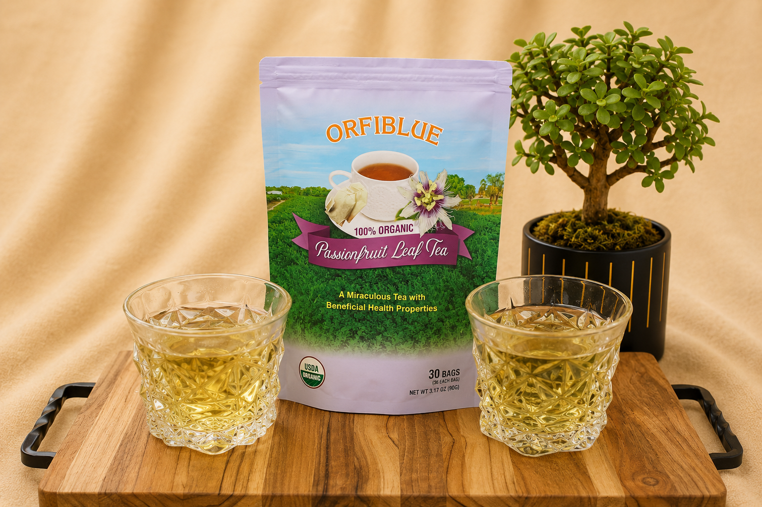 Organic Passion Fruit Leaf Tea