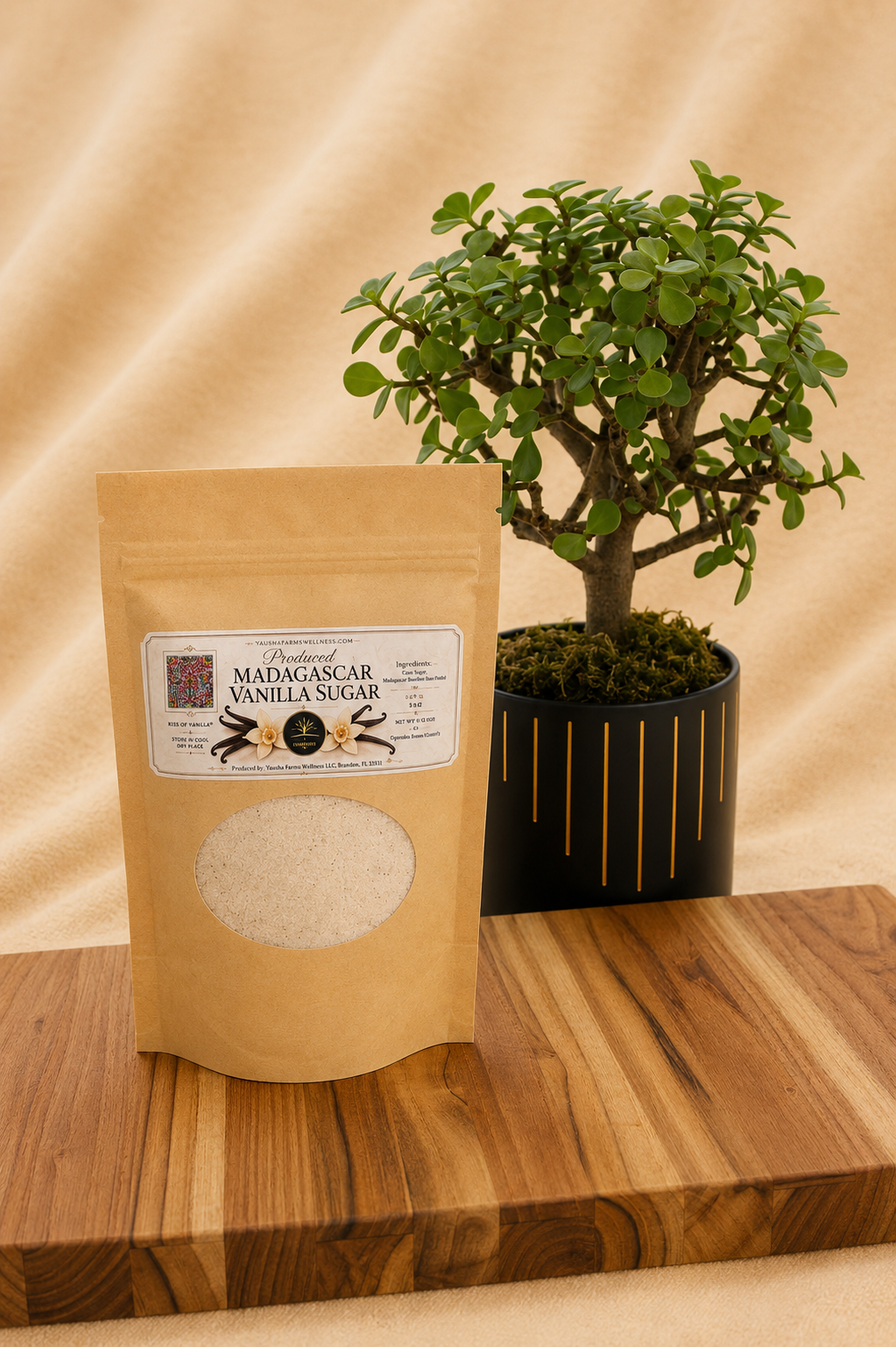 Gourmet Madagascar Vanilla Cane Sugar
