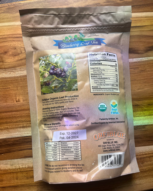 Organic Blueberry Leaf Tea