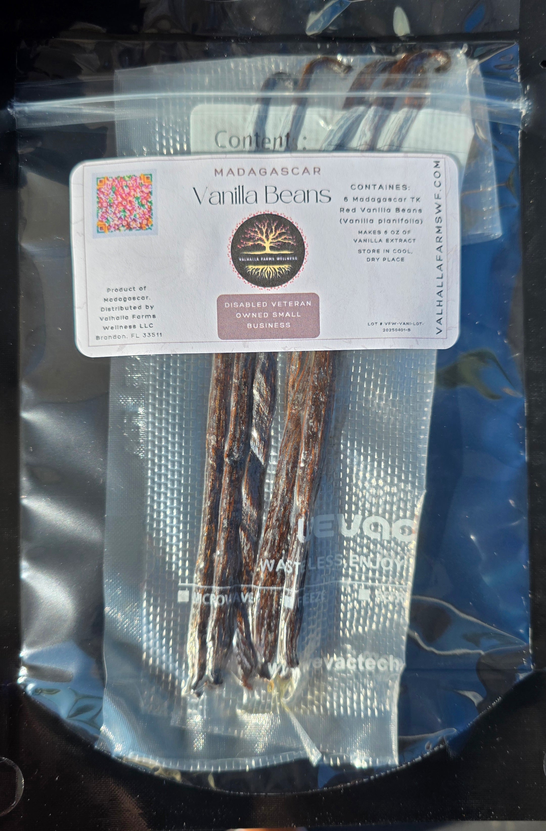 Madagascar TK Red Vanilla Beans