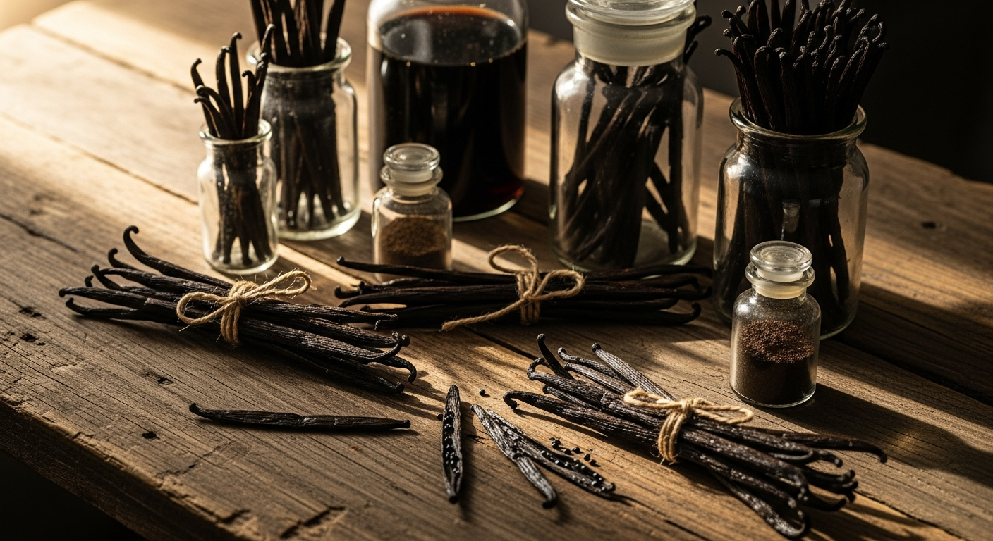 Premium Madagascar vanilla beans